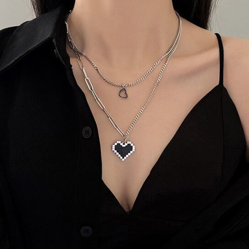 Simple Crystal Pendant Necklace