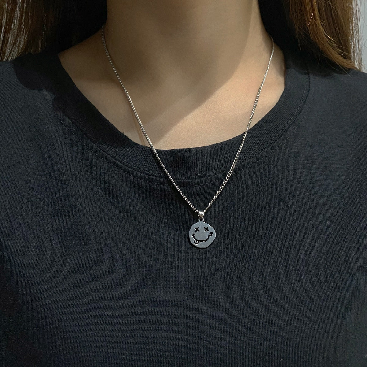 Kpop Smiley Face Necklaces