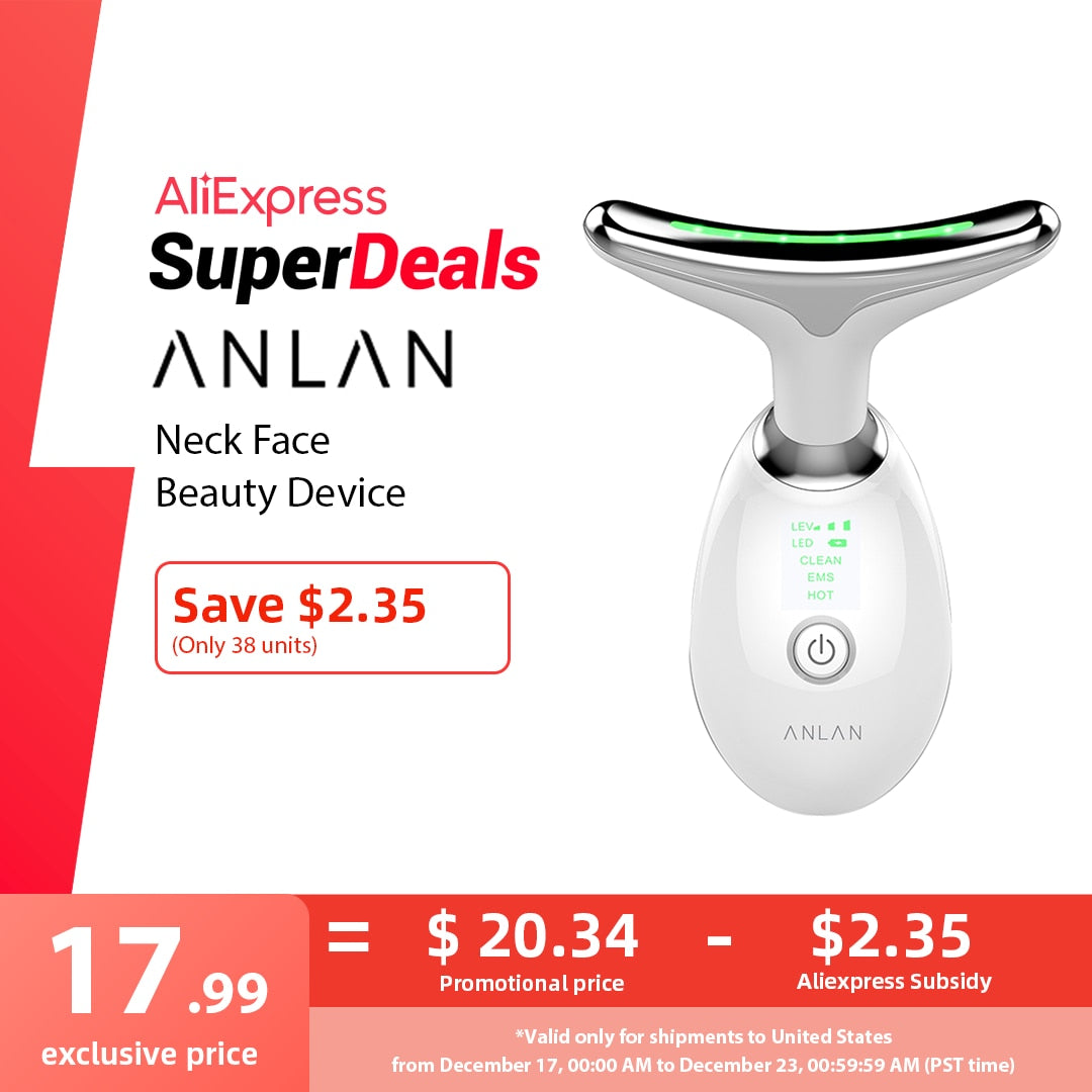 ANLAN Neck Face Beauty Anti Wrinkle Remove