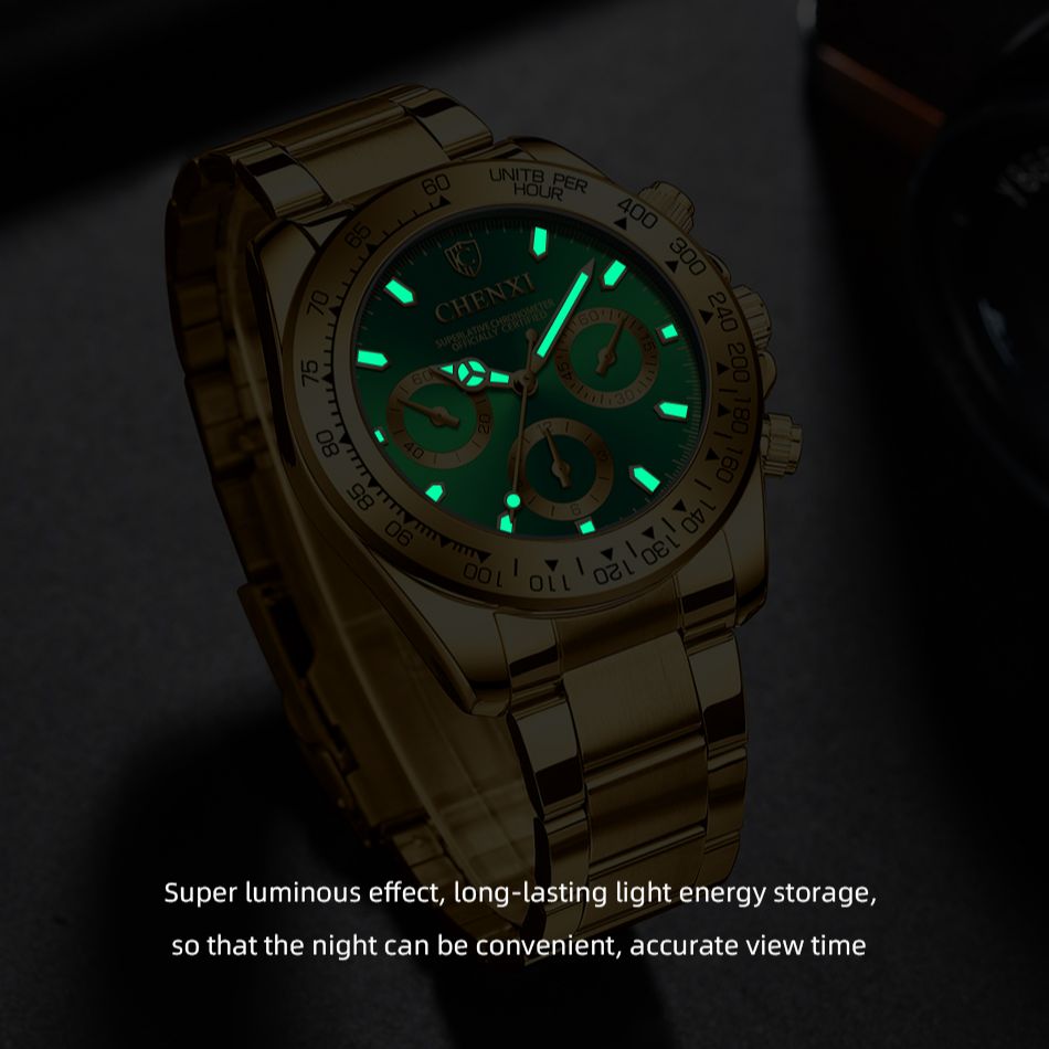 CHENXI Luxury Brand Waterproof Clock