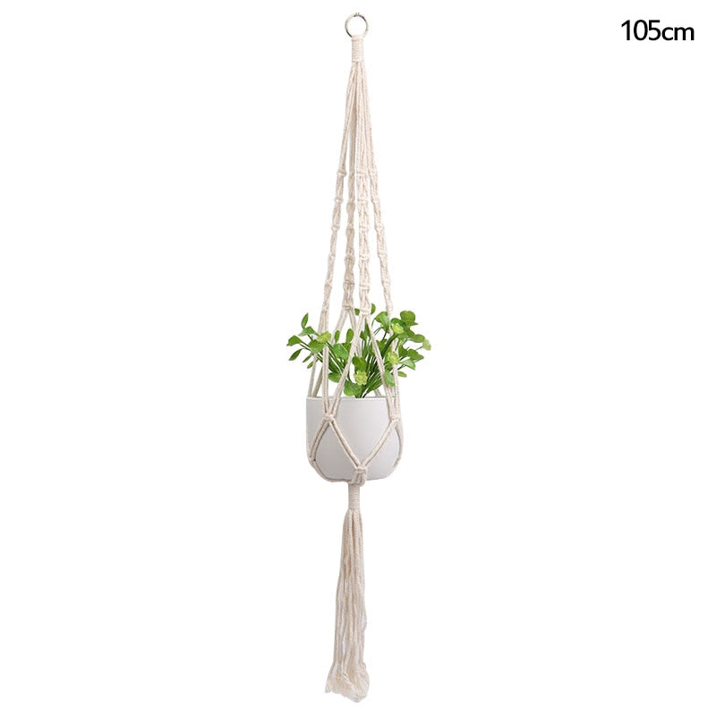 Macrame Plant Hanger Baskets Flower Pots