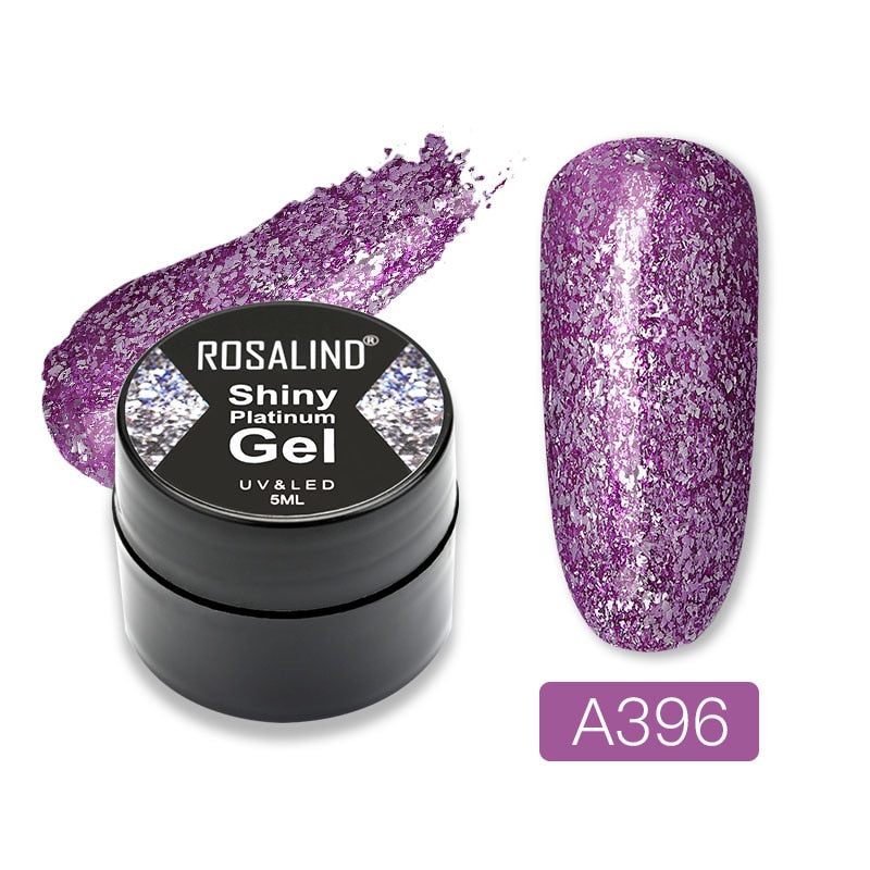 ROSALIND Gel Nail Polish Glitter