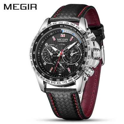 MEGIR Mens Montres Top Marque De Luxe