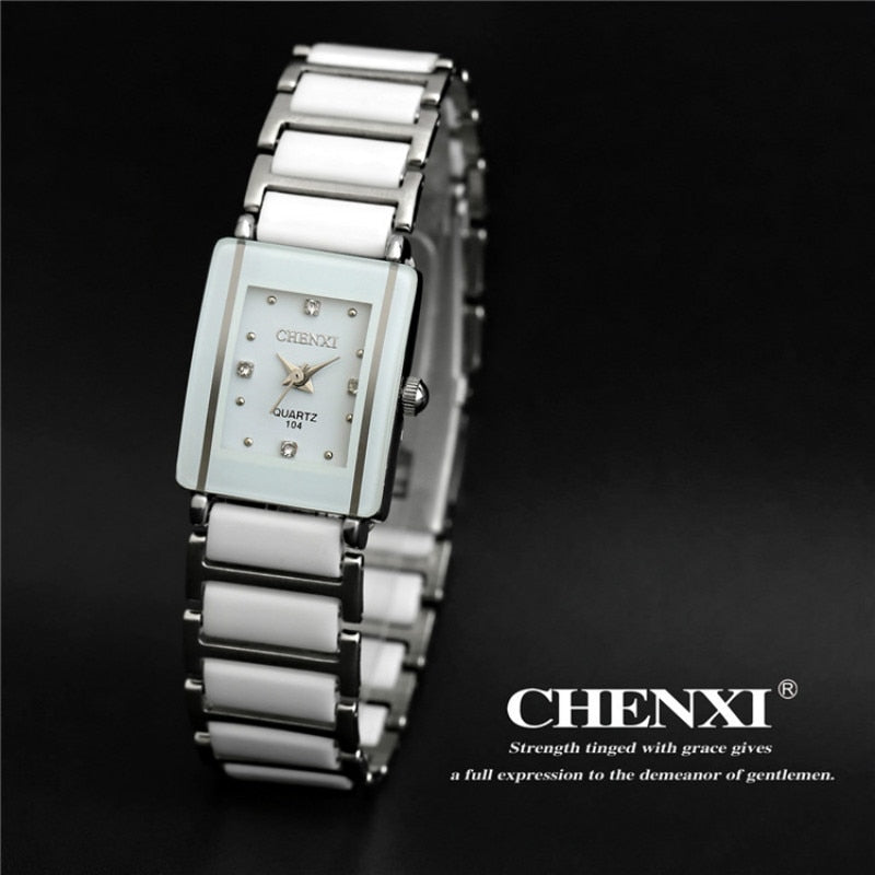 CHENXI Mode Rectangle Montre Hommes &amp; Femmes