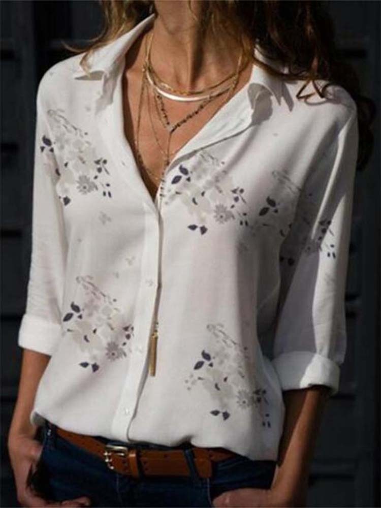 Long Sleeve Women Blouses