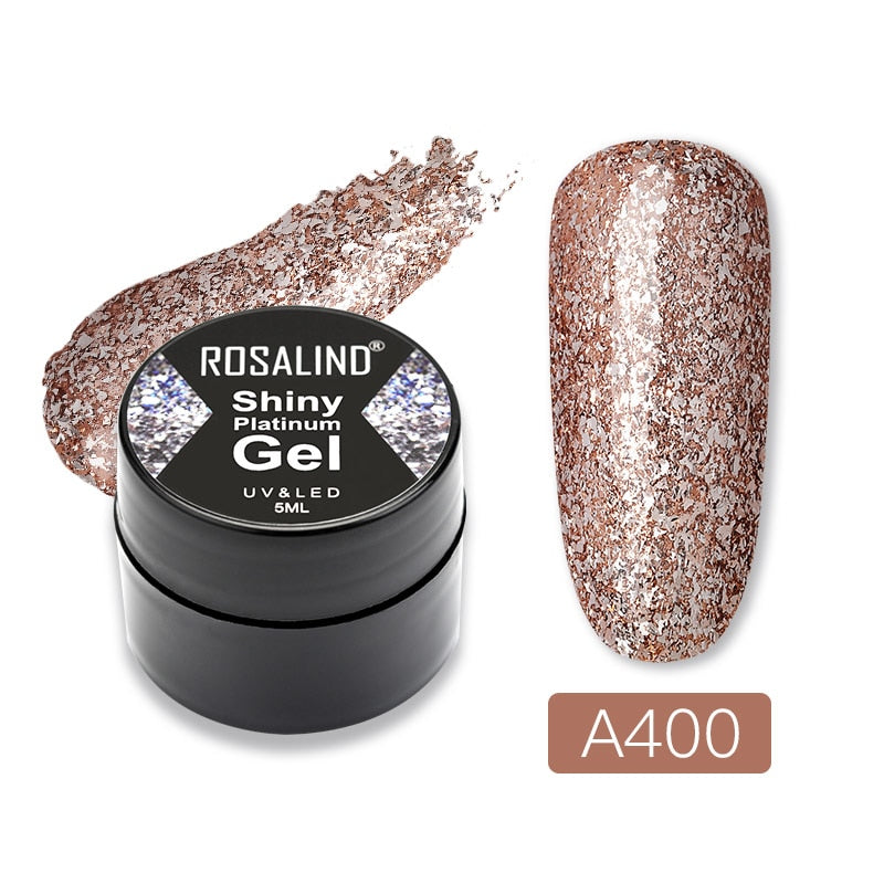 ROSALIND Gel Vernis à Ongles Paillettes