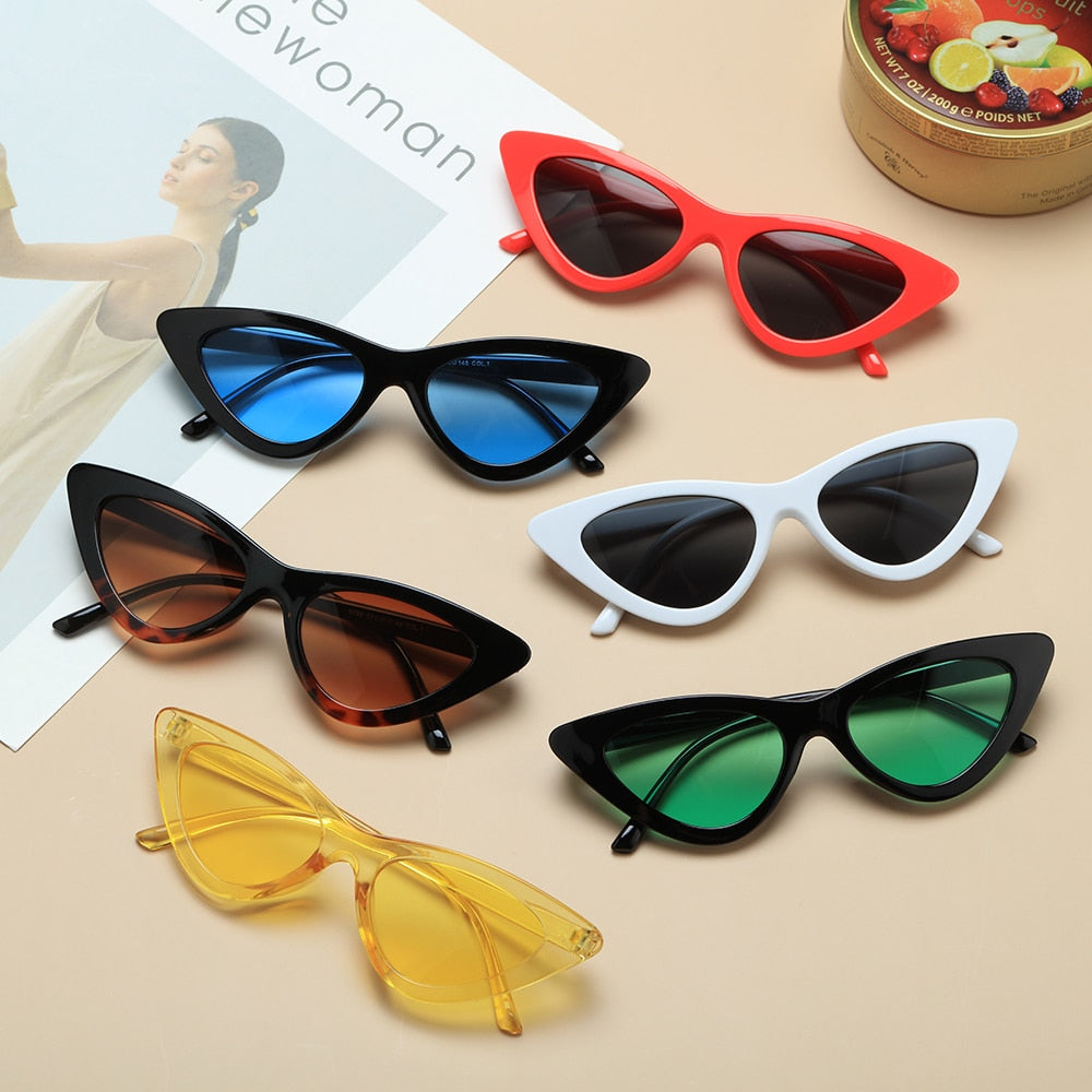 1PC Sexy Cat Eye Triangle Sunglasses