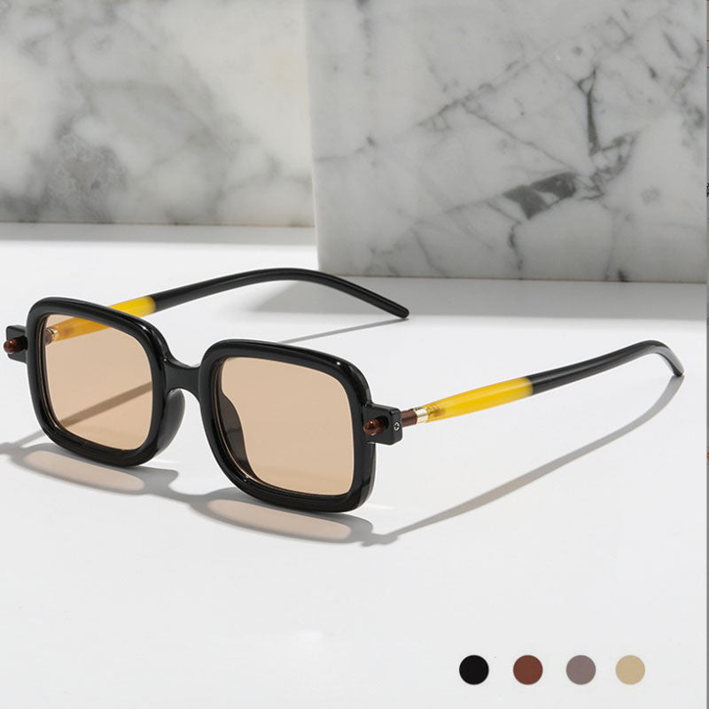 Nouvelles lunettes de soleil carrées à la mode