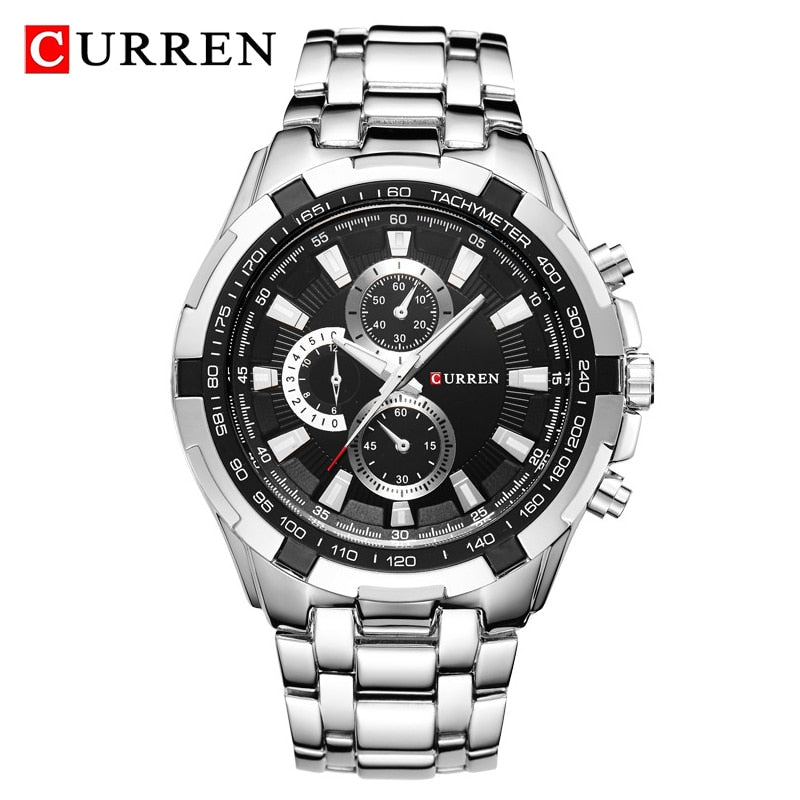 CURREN 8023 Quartz Watch Men Waterproof