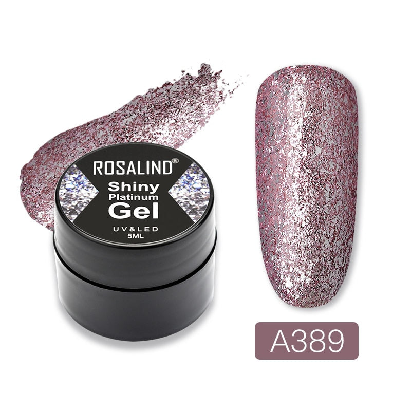 ROSALIND Gel Nail Polish Glitter