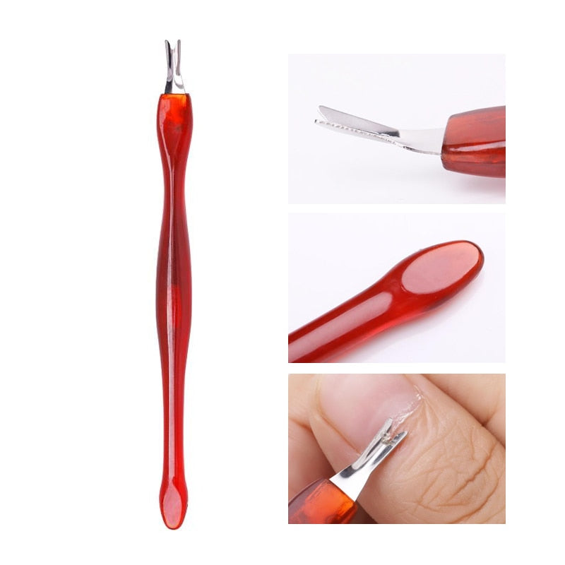 1pcs Double-ended Nail Art Cleaner