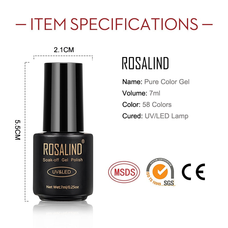 ROSALIND Gel Vernis à Ongles