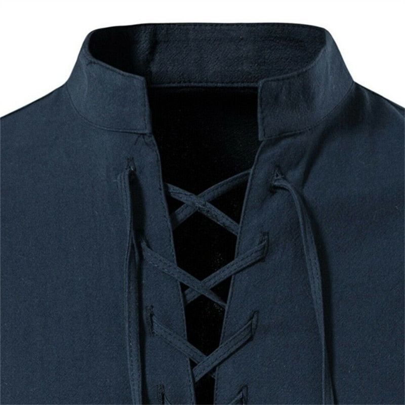 V-neck shirt Top men Casual