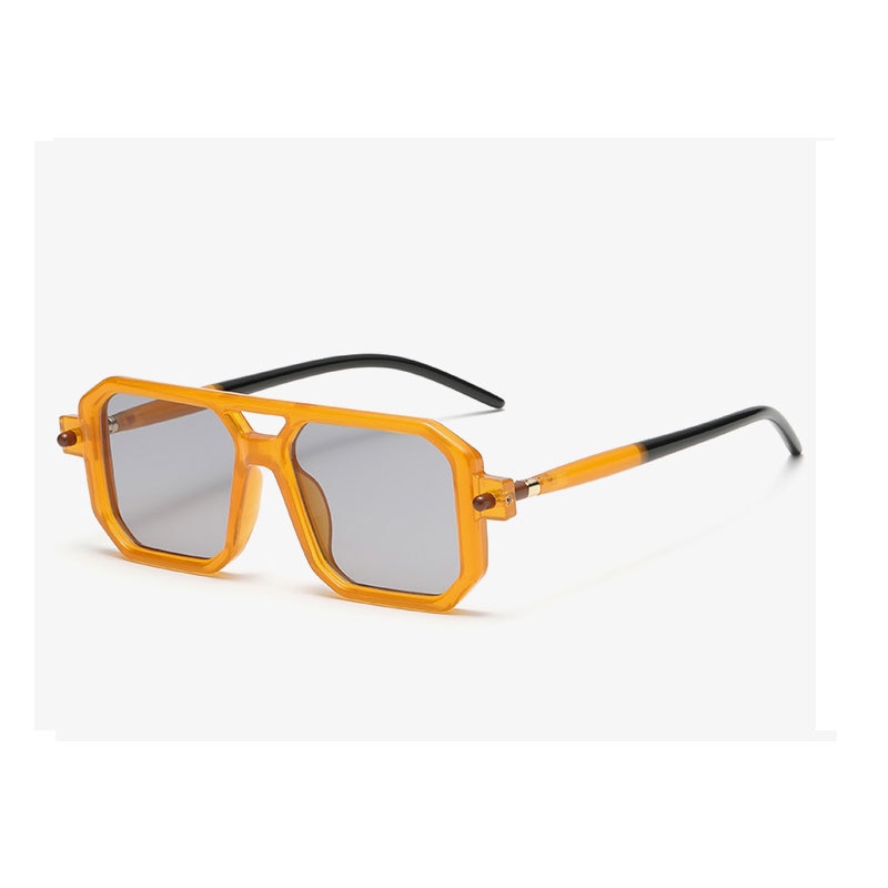 Nouvelles lunettes de soleil carrées à la mode