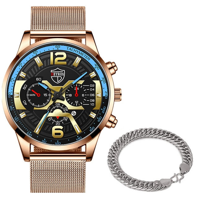 Bracelets Montres Homme Acier Inoxydable