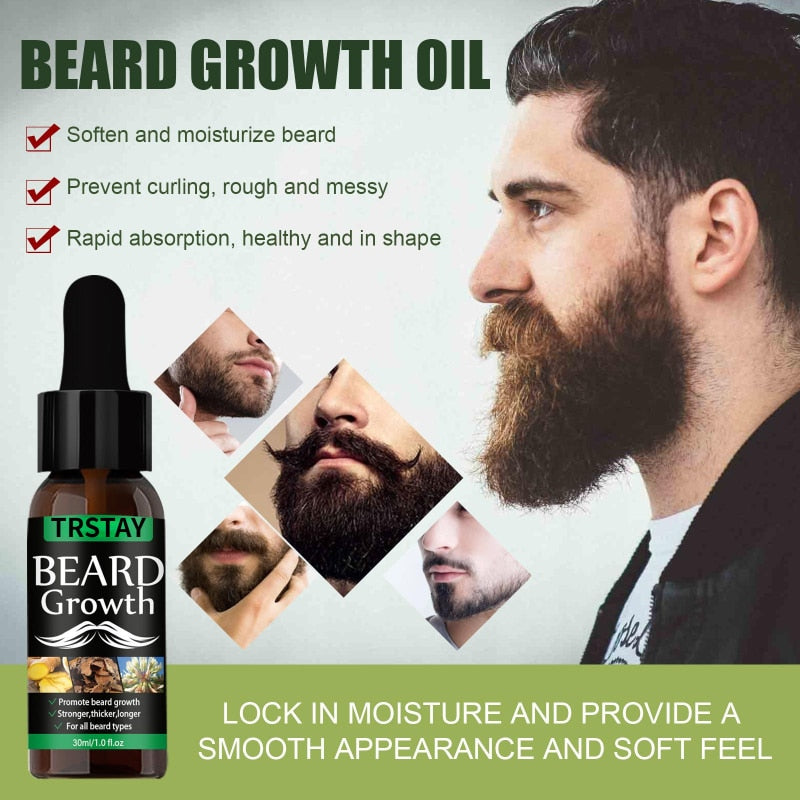 NEW Beard Hair Growth Essential Oil