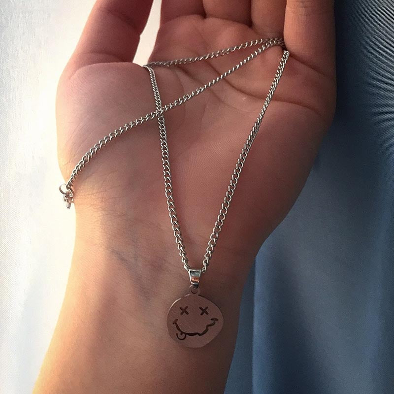 Kpop Smiley Face Necklaces