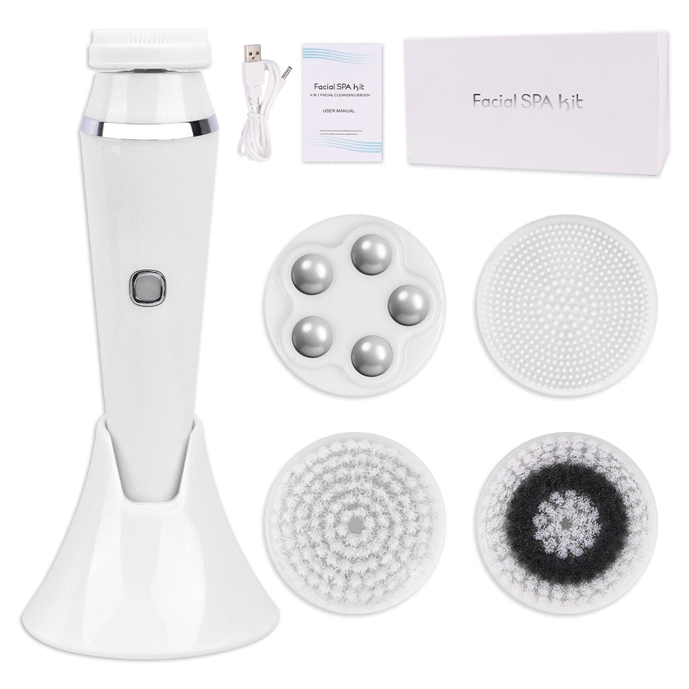 4 In1 Ultrasonic Cleaner Electric Facial