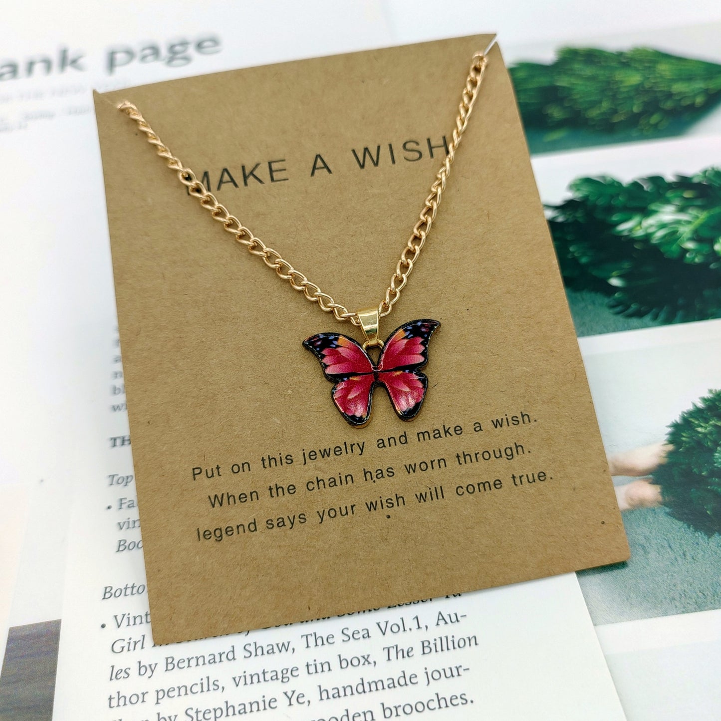 Luxury  Butterfly Necklace