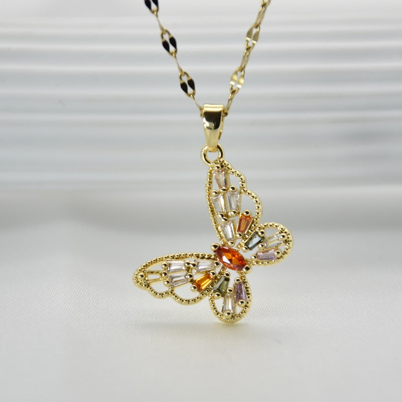 Gold Color Necklace for Women