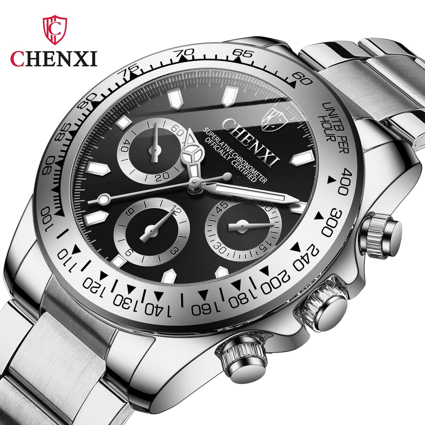 CHENXI Luxury Brand Waterproof Clock