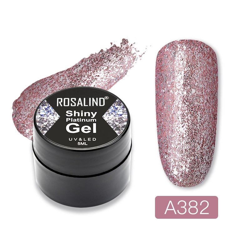 ROSALIND Gel Nail Polish Glitter