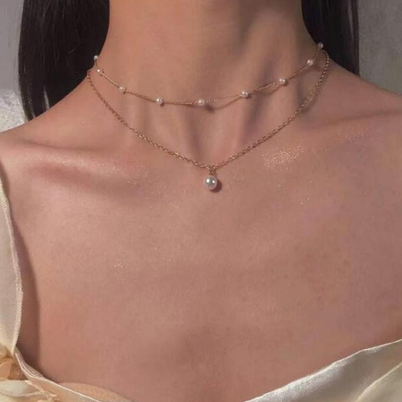 Collier avec pendentif étoile en cristal de zircon et cœur