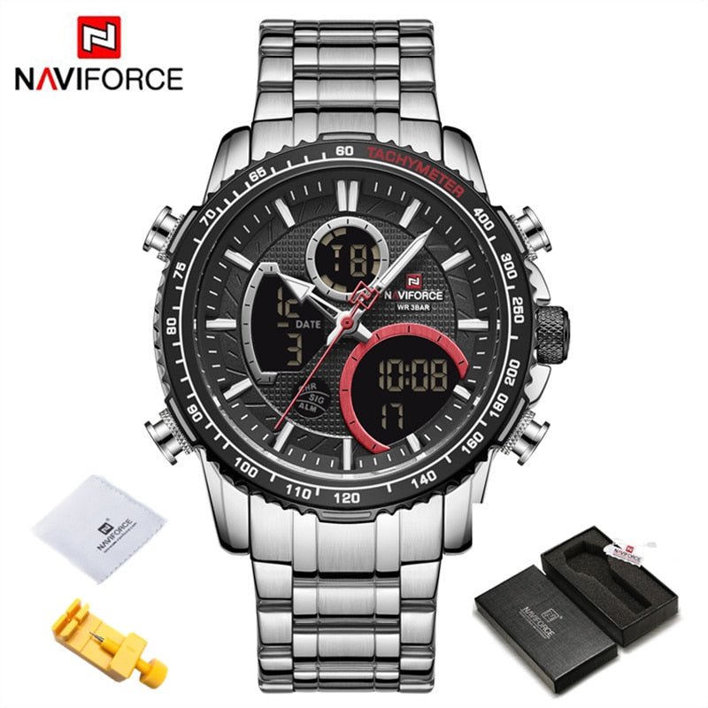 NAVIFORCE Montre Homme Marque de Luxe