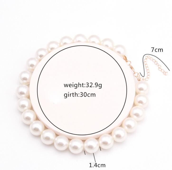 Women Fashion Vintage Pearl Necklace