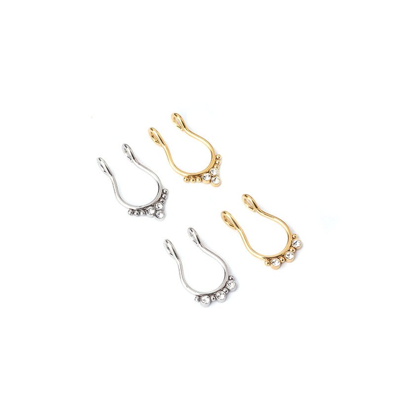 Fake Nose rings for Women U Shape