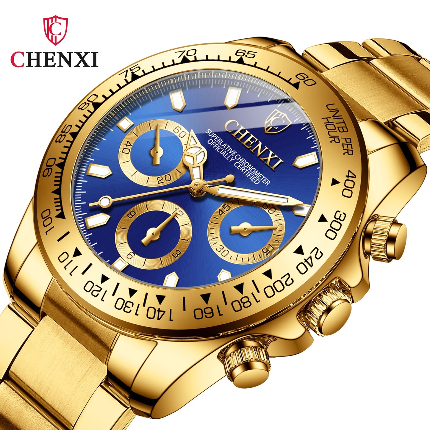 CHENXI Luxury Brand Waterproof Clock