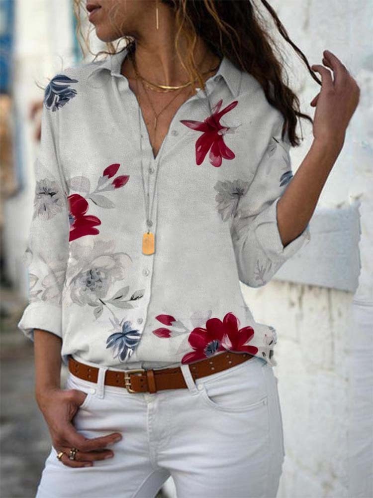 Long Sleeve Women Blouses