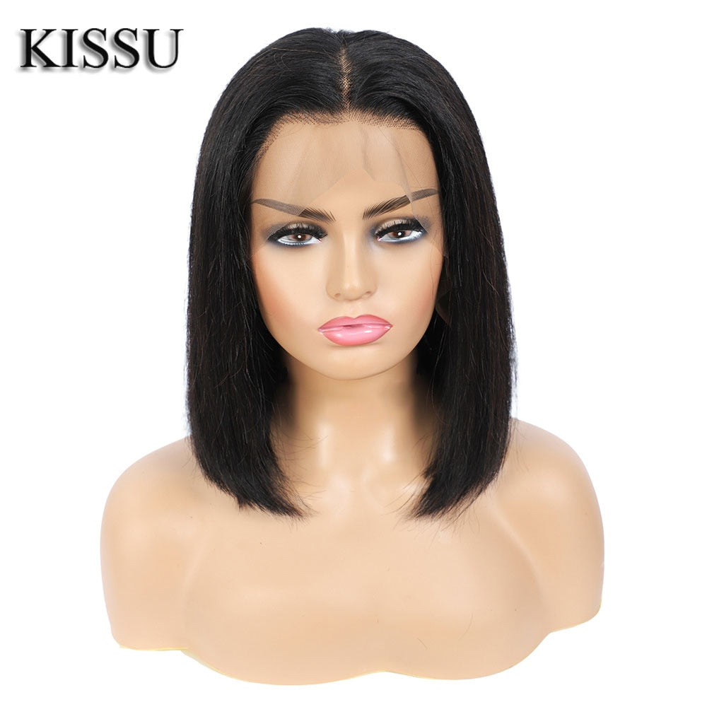 Bob Wig Lace Front Human Hair Wigs Brazilian