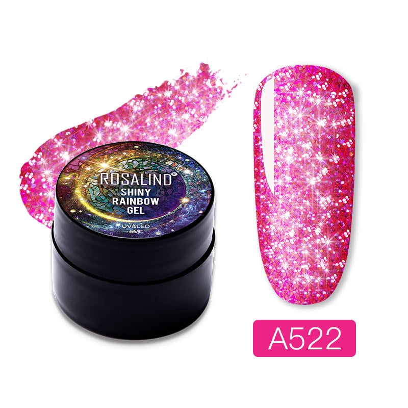 ROSALIND Gel Nail Polish Glitter