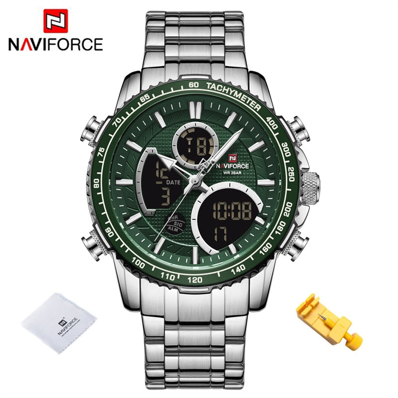 NAVIFORCE Montre Homme Marque de Luxe