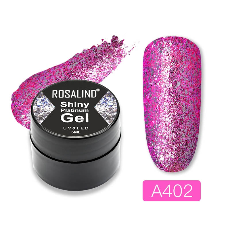 ROSALIND Gel Nail Polish Glitter