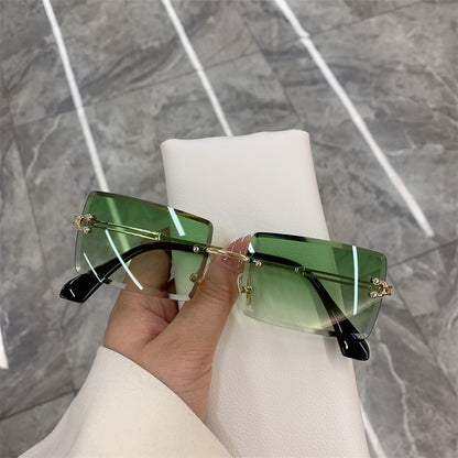 Vintage Fashion New Sunglasses Rimless