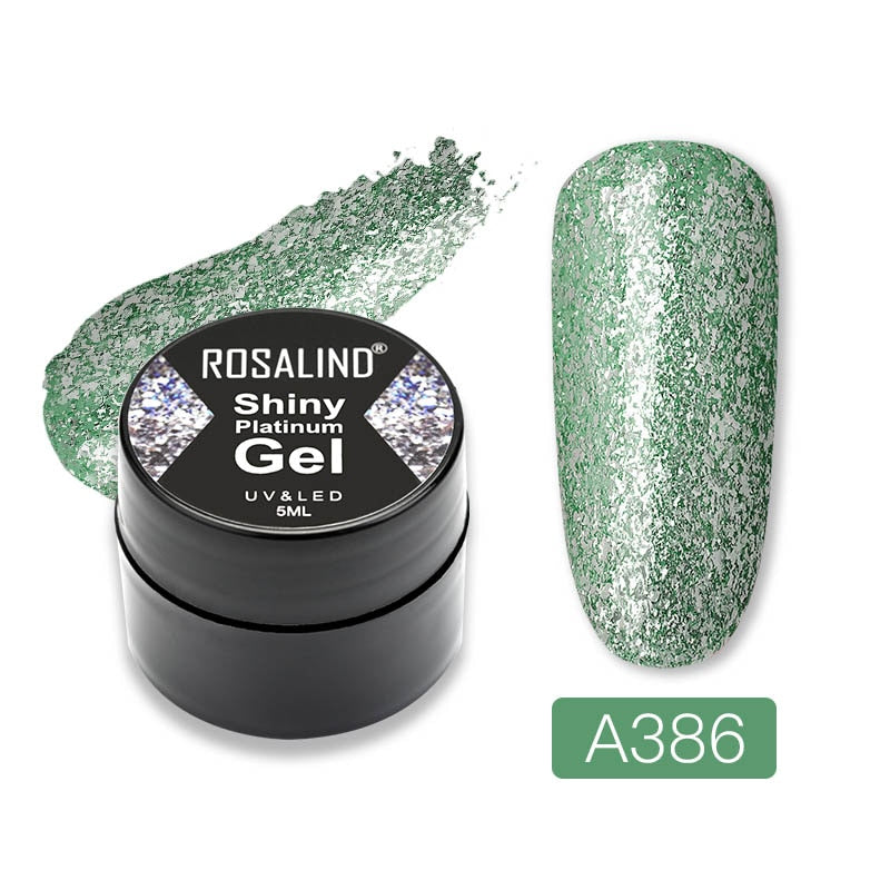 ROSALIND Gel Nail Polish Glitter