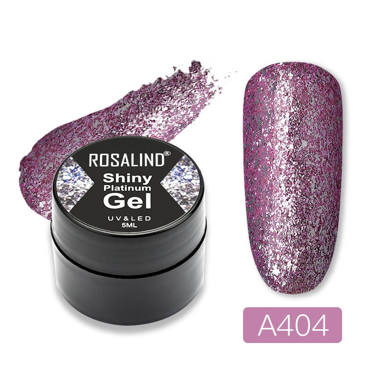 ROSALIND Gel Nail Polish Glitter