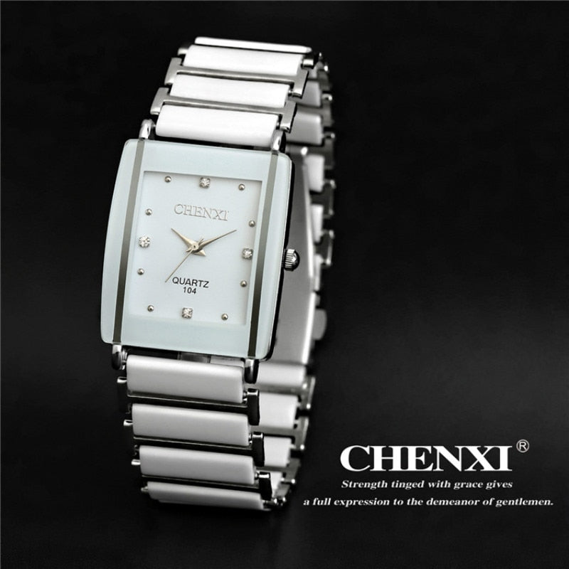 CHENXI Fashion Rectangle Watch Men & Women