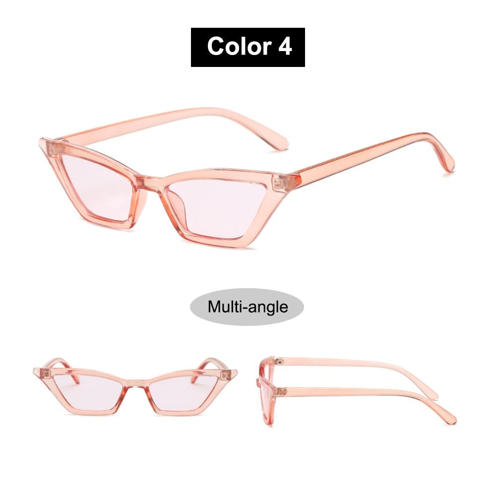 1PC lunettes de soleil triangle oeil de chat sexy