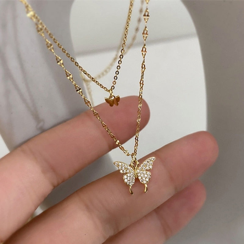 Luxury  Butterfly Necklace