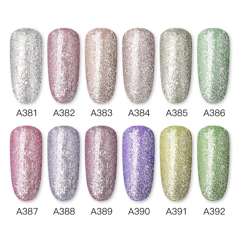 ROSALIND Gel Nail Polish Glitter