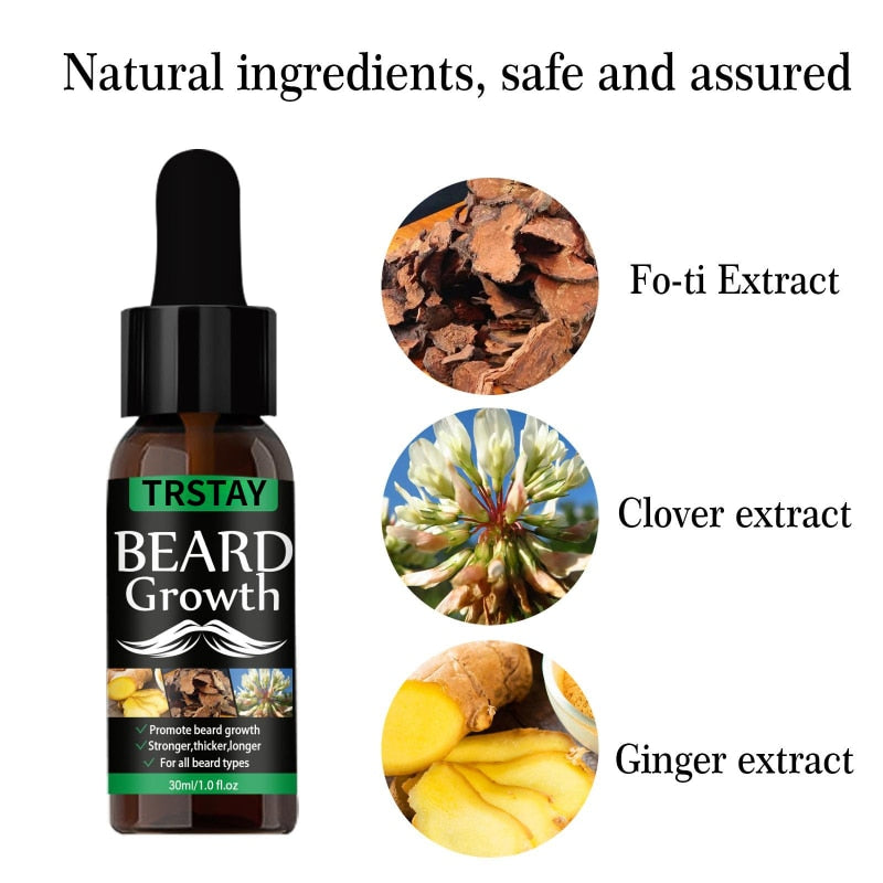 NEW Beard Hair Growth Essential Oil