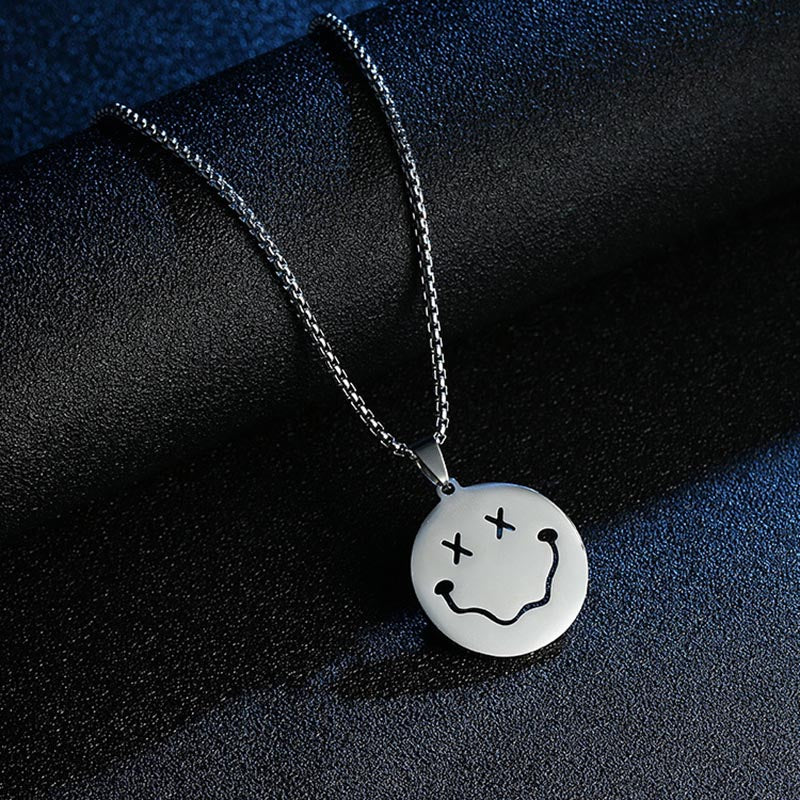 Kpop Smiley Face Necklaces