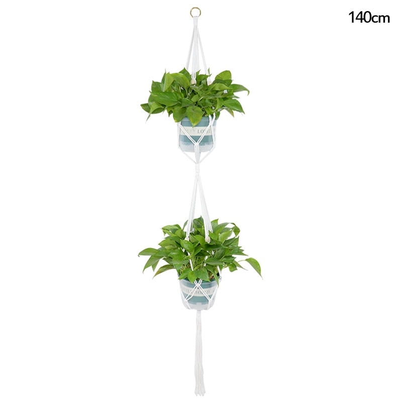 Macrame Plant Hanger Baskets Flower Pots