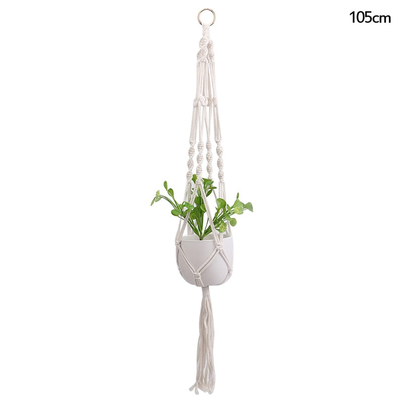 Macrame Plant Hanger Baskets Flower Pots