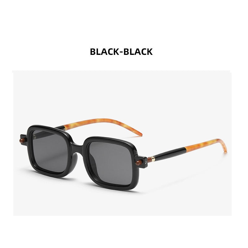 Nouvelles lunettes de soleil carrées à la mode