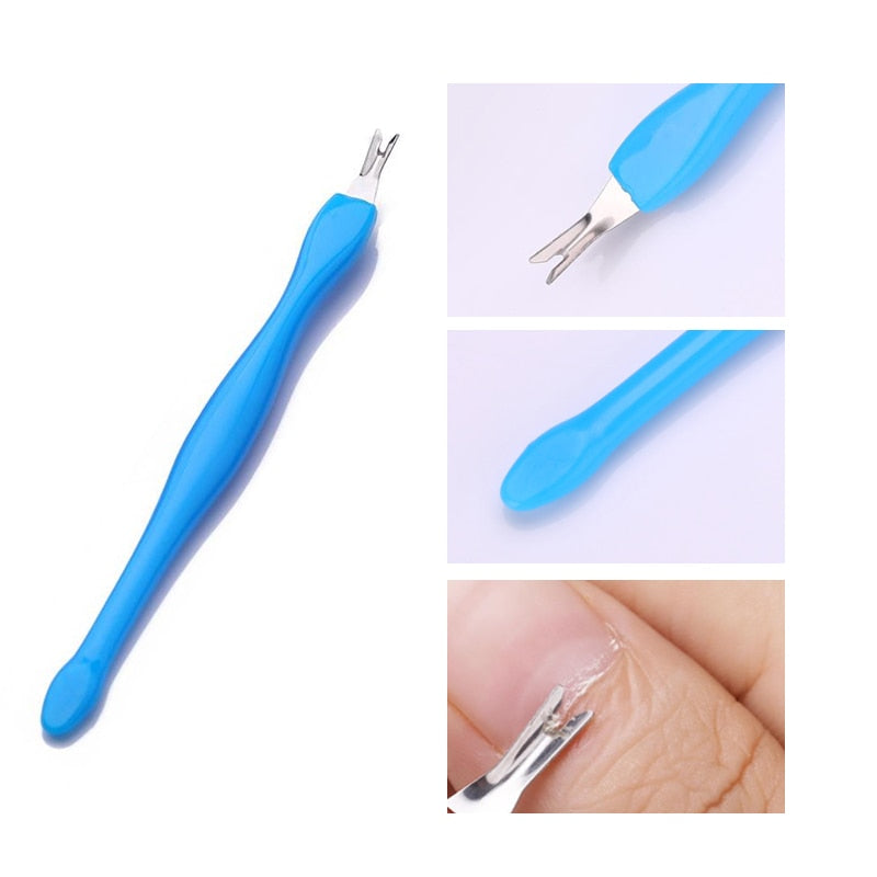 1pcs Double-ended Nail Art Cleaner