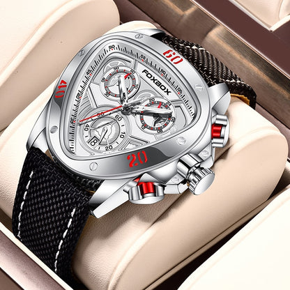 LIGE Top Brand Big  Dial  Chronograph